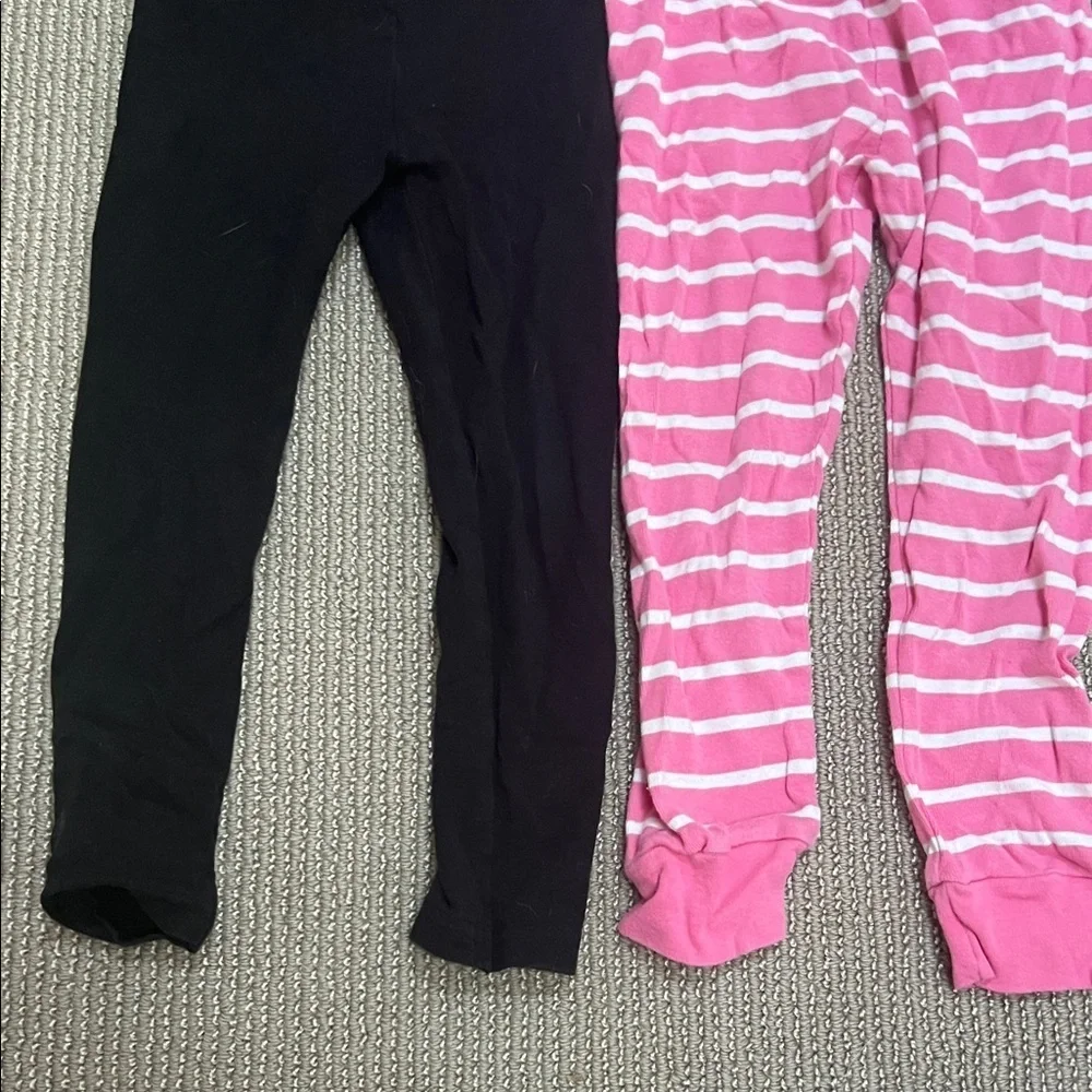 Carter's Black and Pink Leggings Set